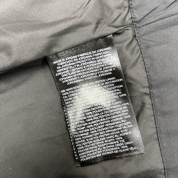 The North Face Trench Coat Size Large Womens Black Belted $169 - Picture 10 of 11